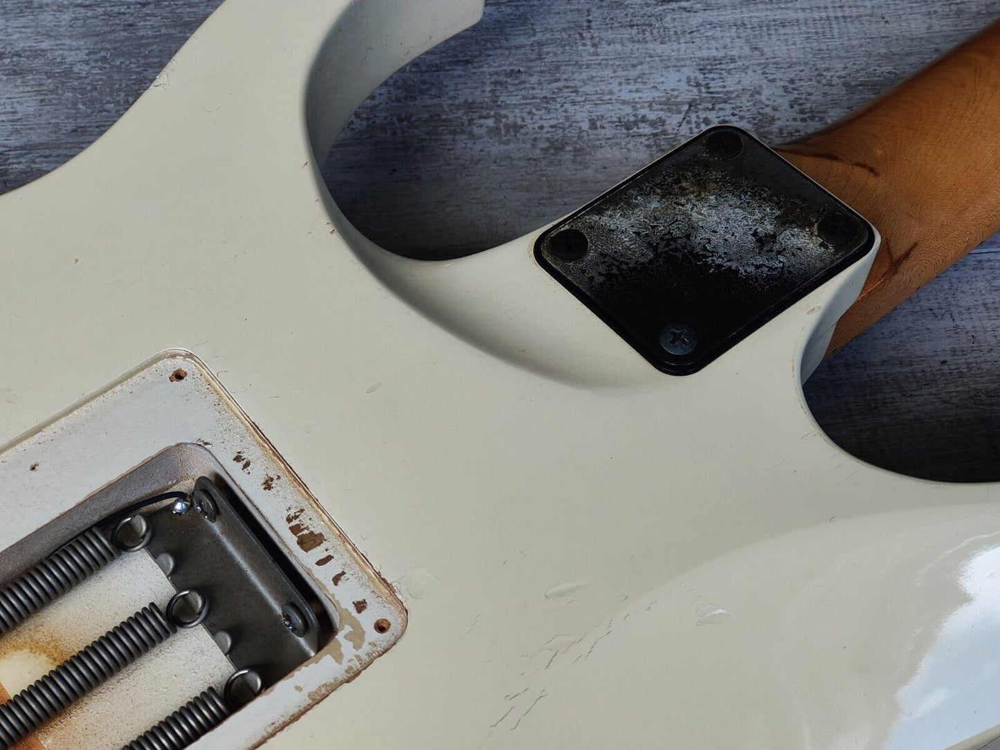 1987 Ibanez Japan RG550 Modified Superstrat - Duncan/Dimarzio Pickups (White)