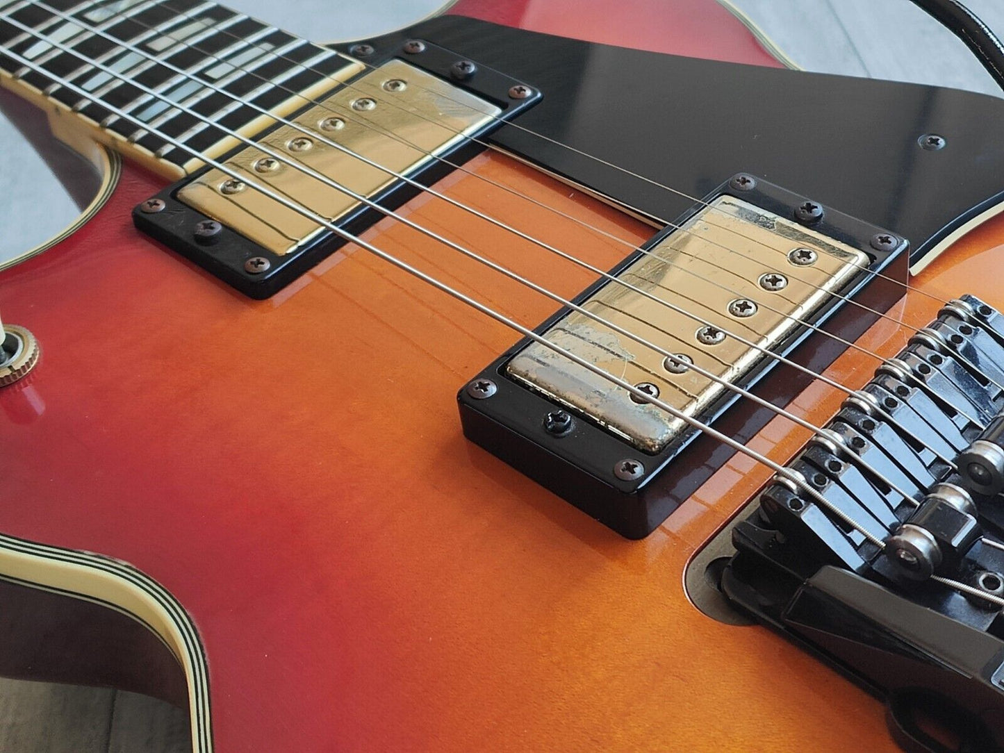 1979 Yamaha Japan SG-2000 Neckthrough Double Cutaway w/Tremolo (Cherry Sunburst)