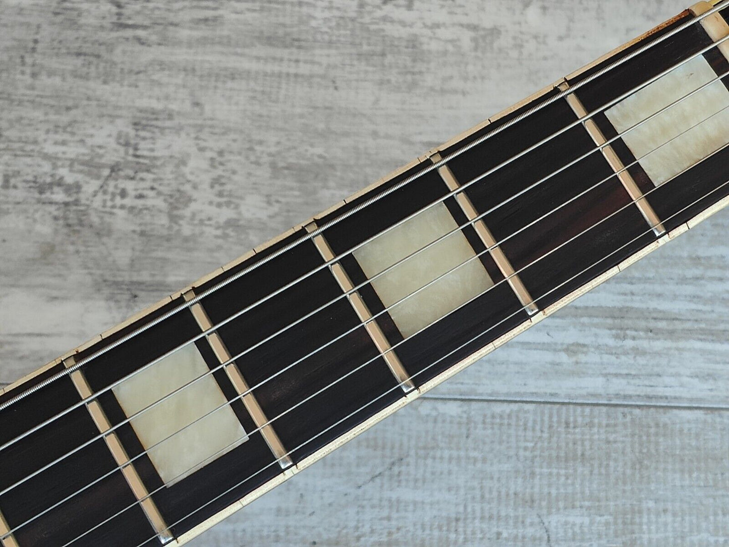 1977 Greco Japan EG-600PB Les Paul Custom Black Beauty (Ebony)