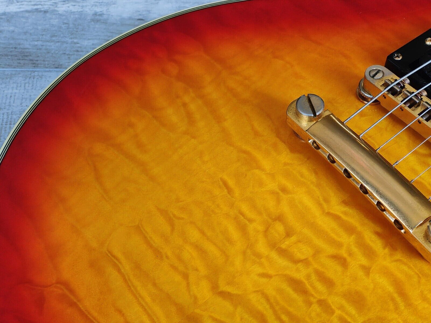 2015 Epiphone Les Paul Custom Prophecy Plus (Cherry Sunburst)