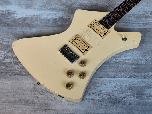 1983 Washburn Japan A-10 Stage Series Explorer (White)