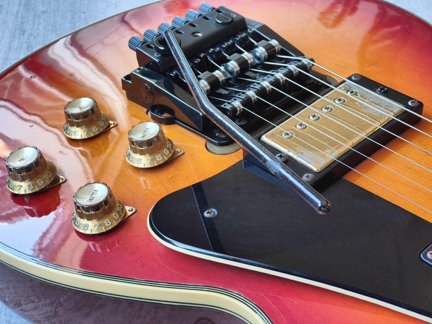 1979 Yamaha Japan SG-2000 Neckthrough Double Cutaway w/Tremolo (Cherry Sunburst)