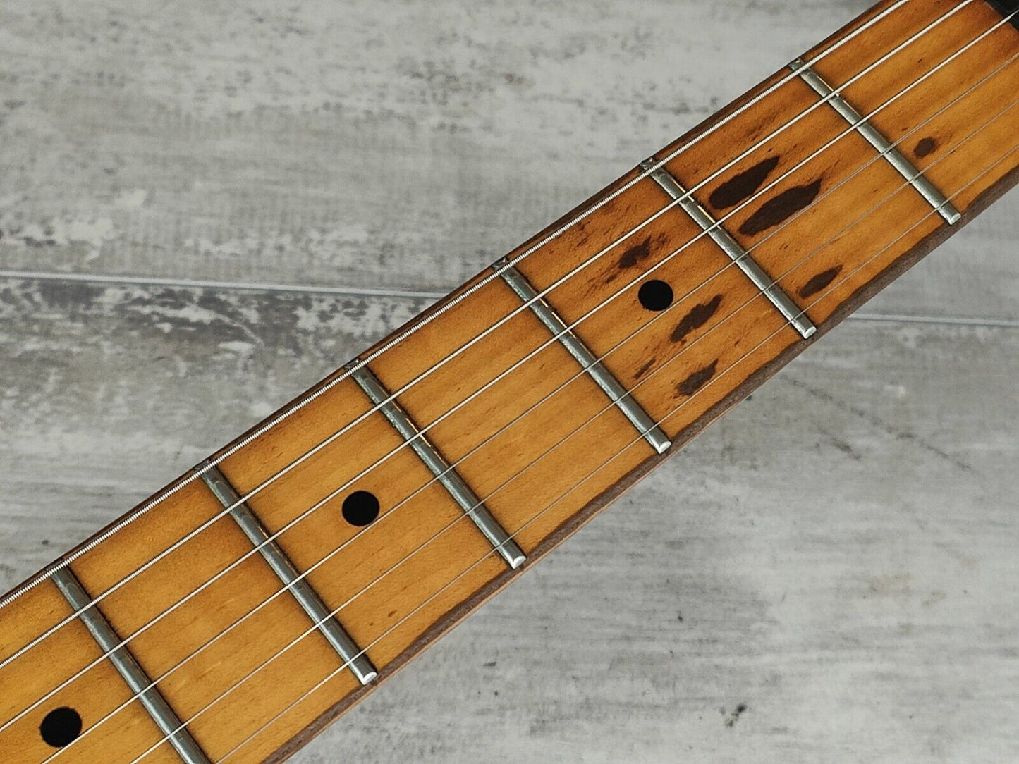 1990's Ibanez HSH RG Superstrat (Metallic Gold Flake w/Matching Headstock)