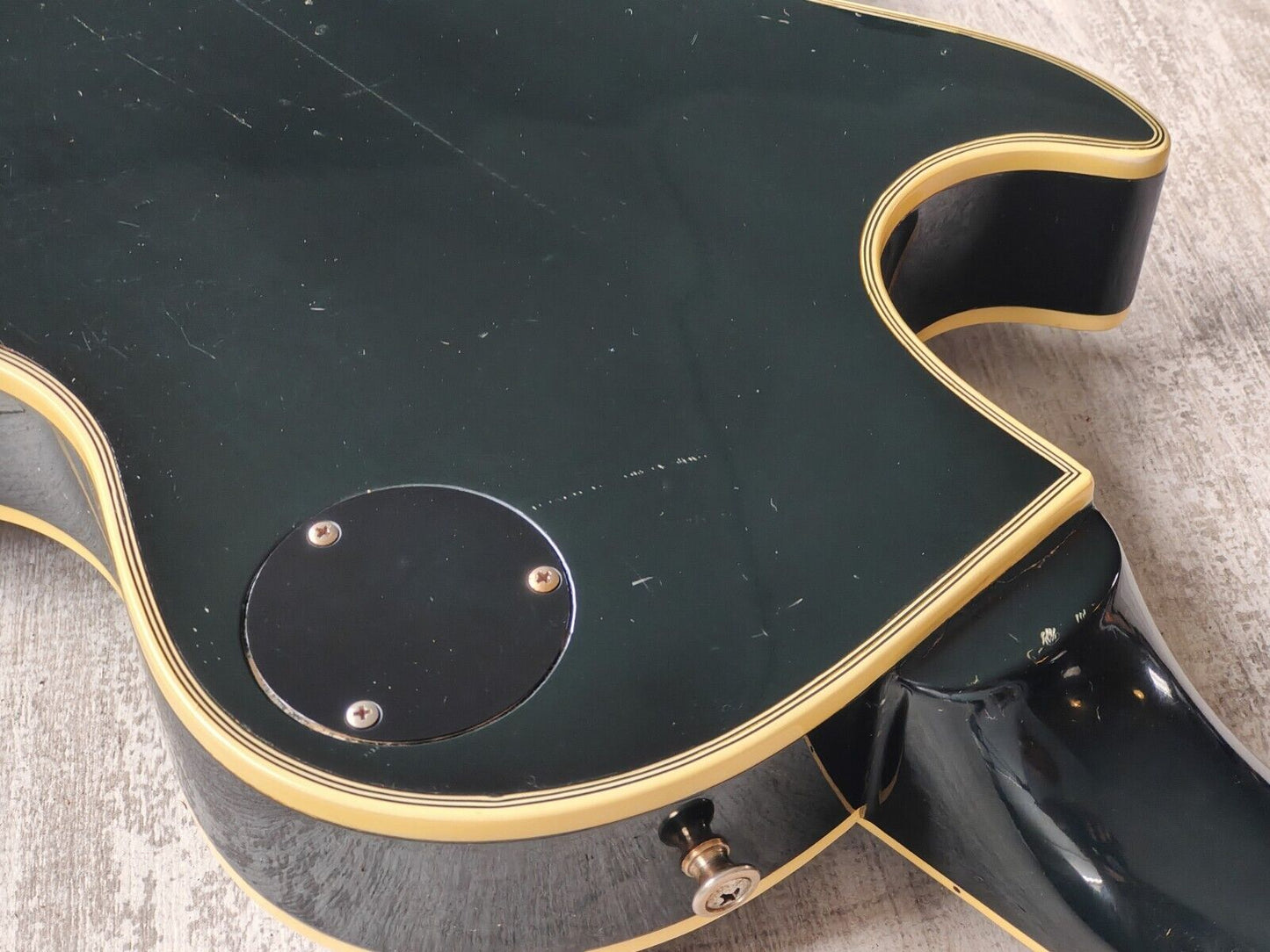 1981 Greco Japan Super Power Series EG-500C Les Paul Custom (Ebony)