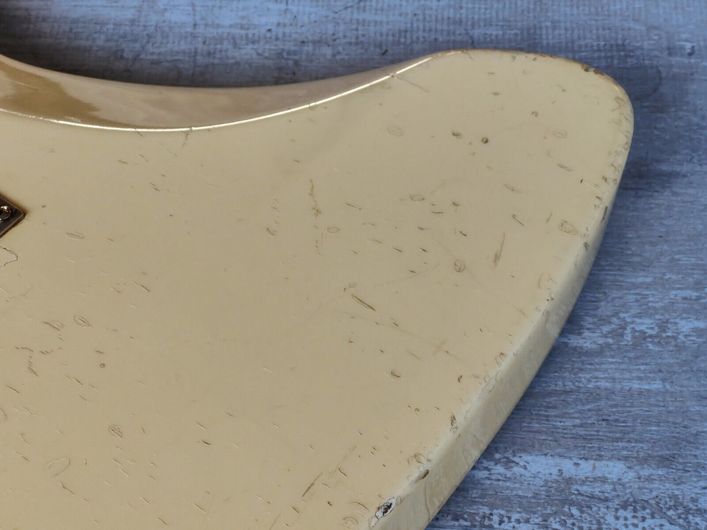 1983 Washburn Japan A-10 Stage Series Explorer (White)