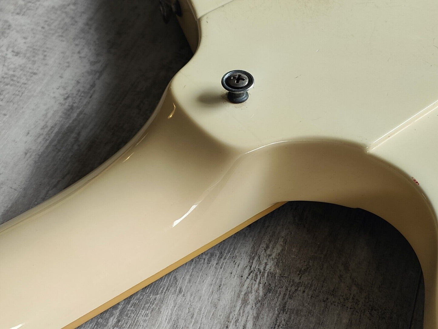 1989 Burny (by Fernandes Japan) RFB-80 Reverse Firebird (Vintage White)