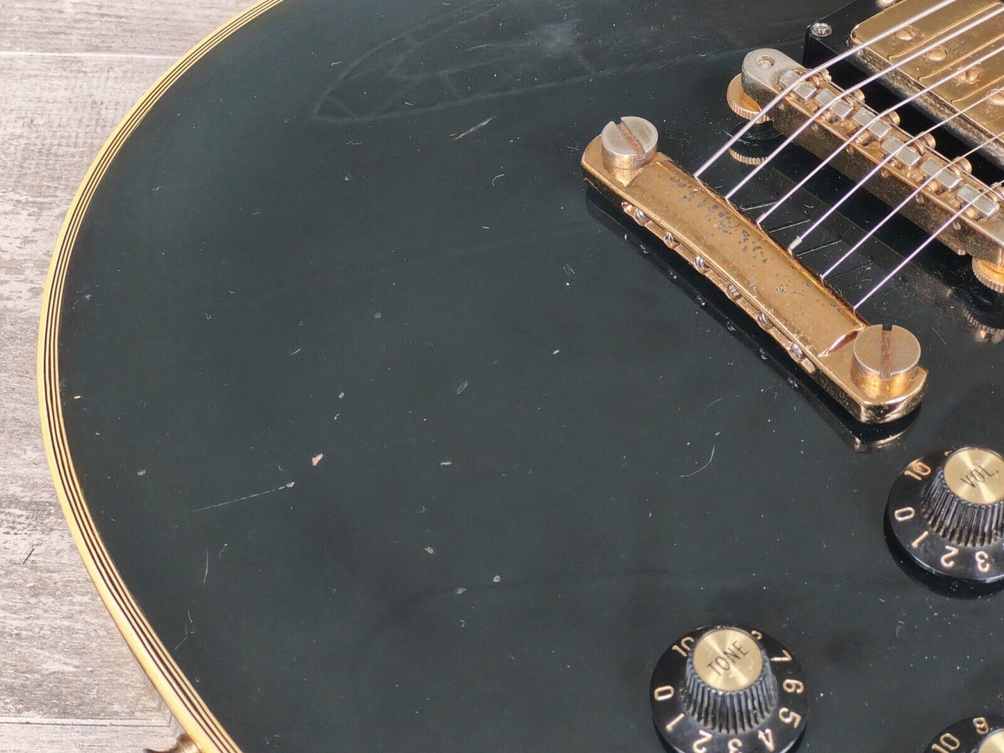 1981 Greco Japan Super Power Series EG-500C Les Paul Custom (Ebony)