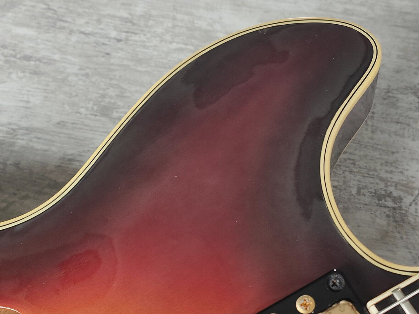 1988 Yamaha SA-2100 ES-335 Semi Hollowbody Electric Guitar (Sunburst)