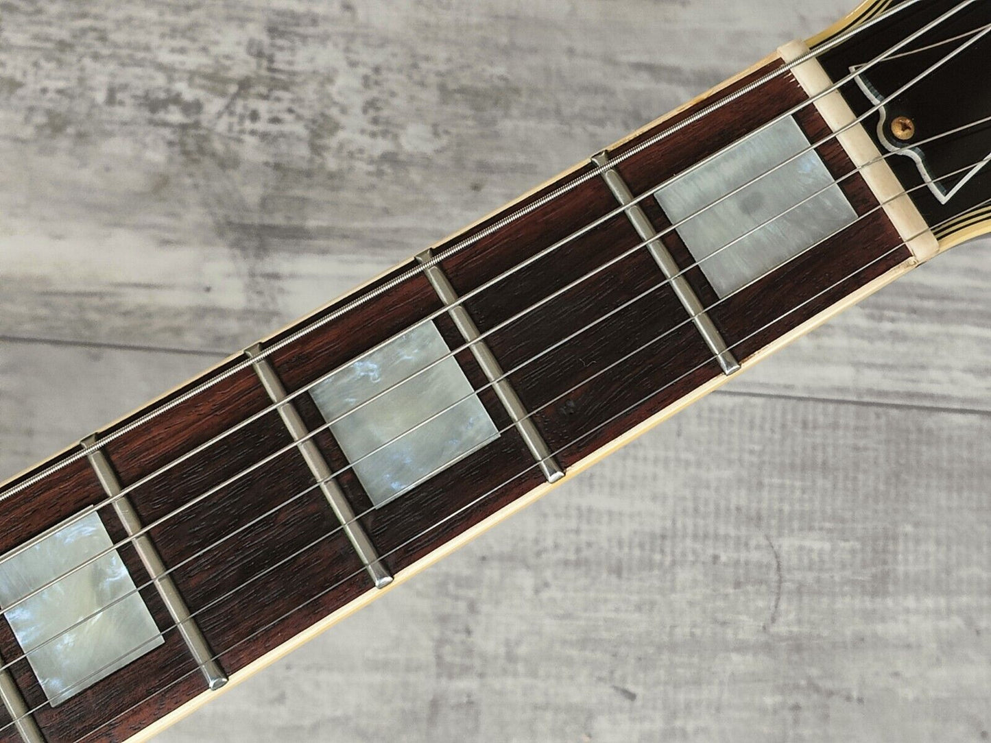 1989 Greco Japan EGC-650 Les Paul Custom w/"Soft V" Neck Profile (Ebony)