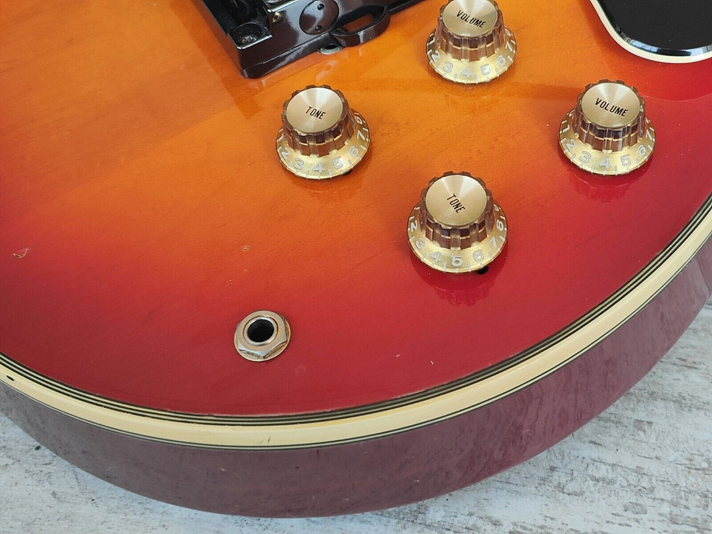 1979 Yamaha Japan SG-2000 Neckthrough Double Cutaway w/Tremolo (Cherry Sunburst)