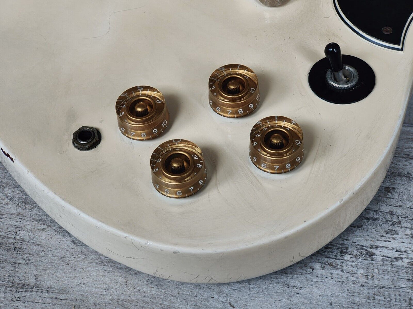 1990 Greco '61 Reissue SG (Vintage White)