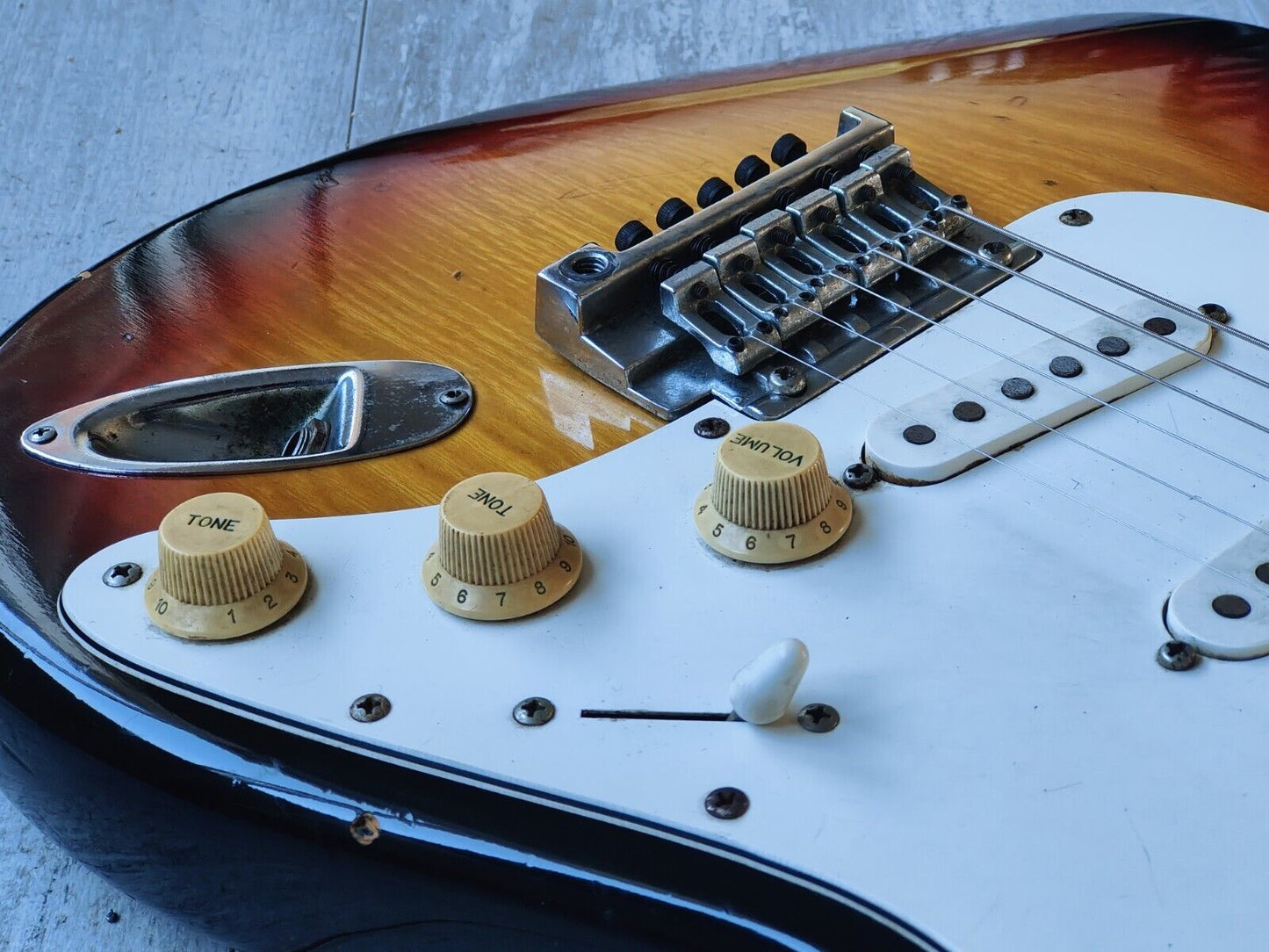 1981 Tokai Japan SS-48 Silver Star Hot-Rodded Stratocaster (Sunburst)