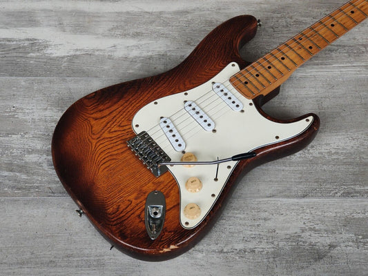 1977 Greco Japan (Fujigen) SE-500 Super Sound Stratocaster (Antique Sunburst)