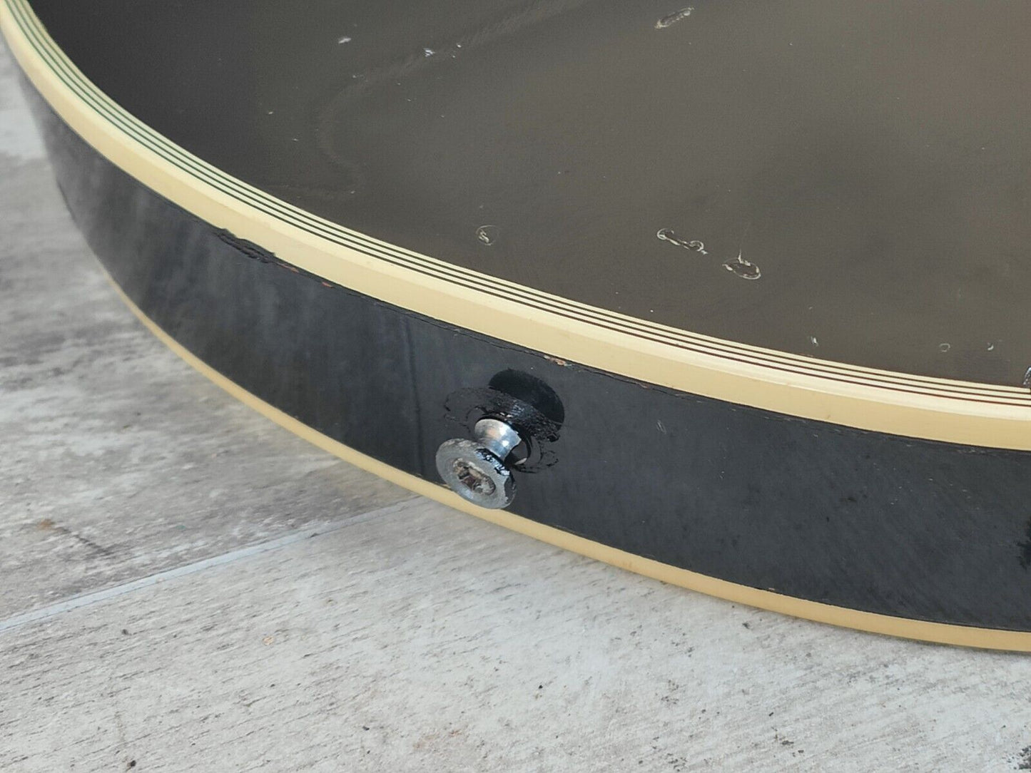 1977 Greco Japan EG-600PB Les Paul Custom Black Beauty (Ebony)