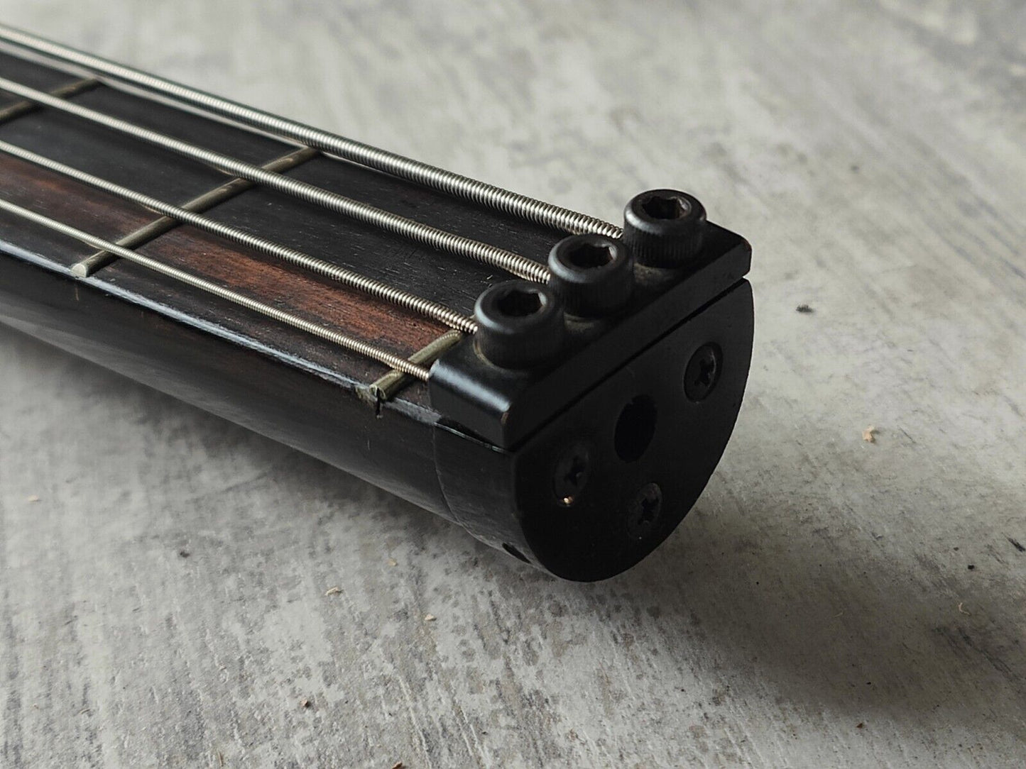 1980's Japanese Headless Paddle Bass (Black)