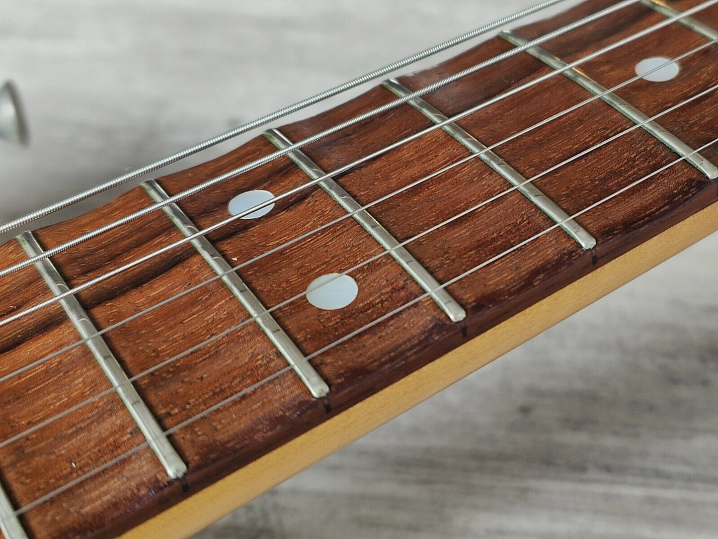 1990's Fender Japan ST-72SC '72 Reissue Scalloped Stratocaster (Black)