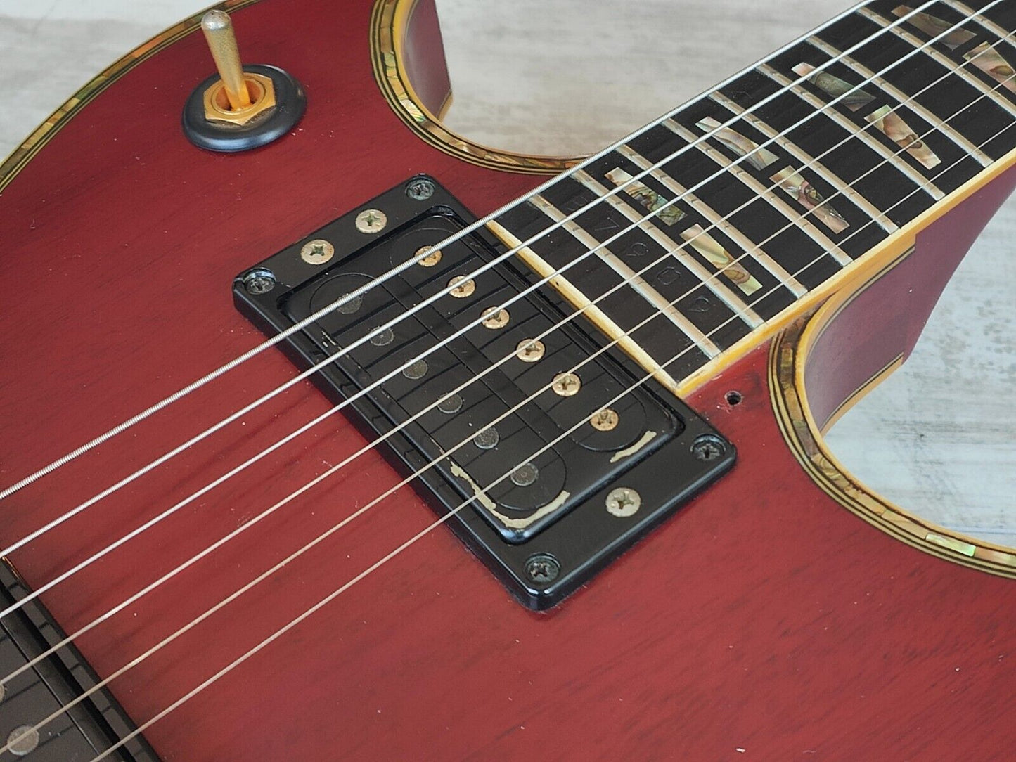 1975 Yamaha Japan SG-175 Double Cutaway SG (Red)