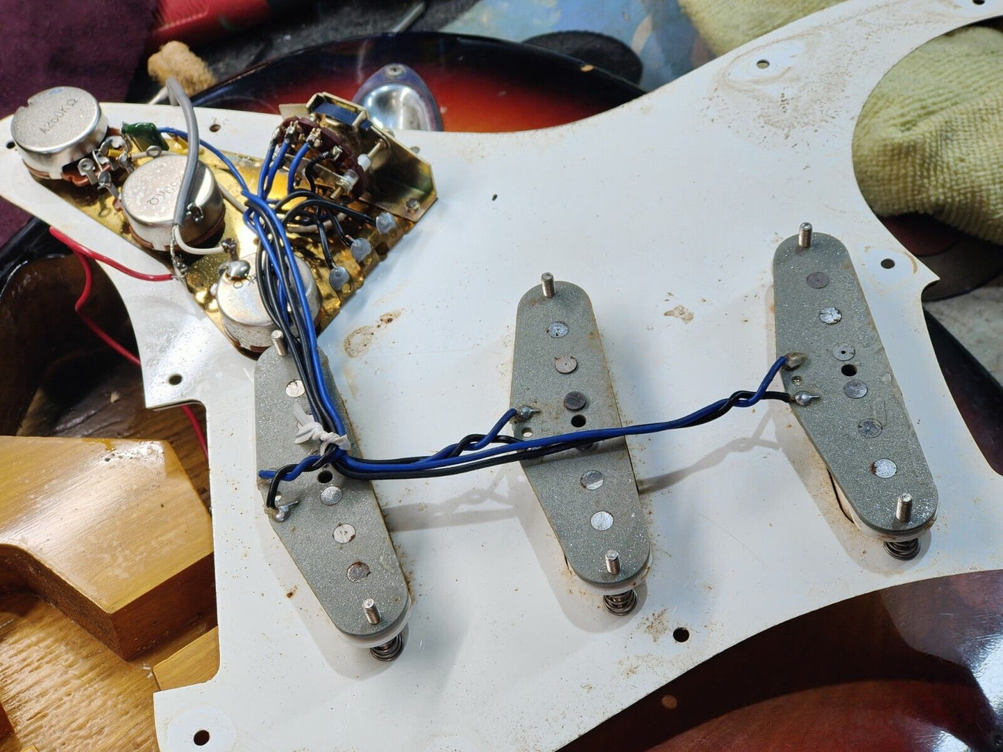 1981 Tokai Japan SS-48 Silver Star Hot-Rodded Stratocaster (Sunburst)