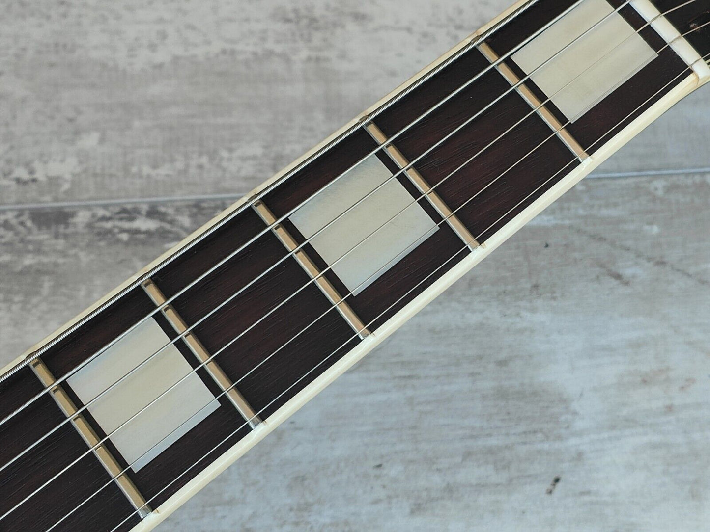 1976 Aria Pro II Japan LC-500 Les Paul Custom (Black/Ebony)