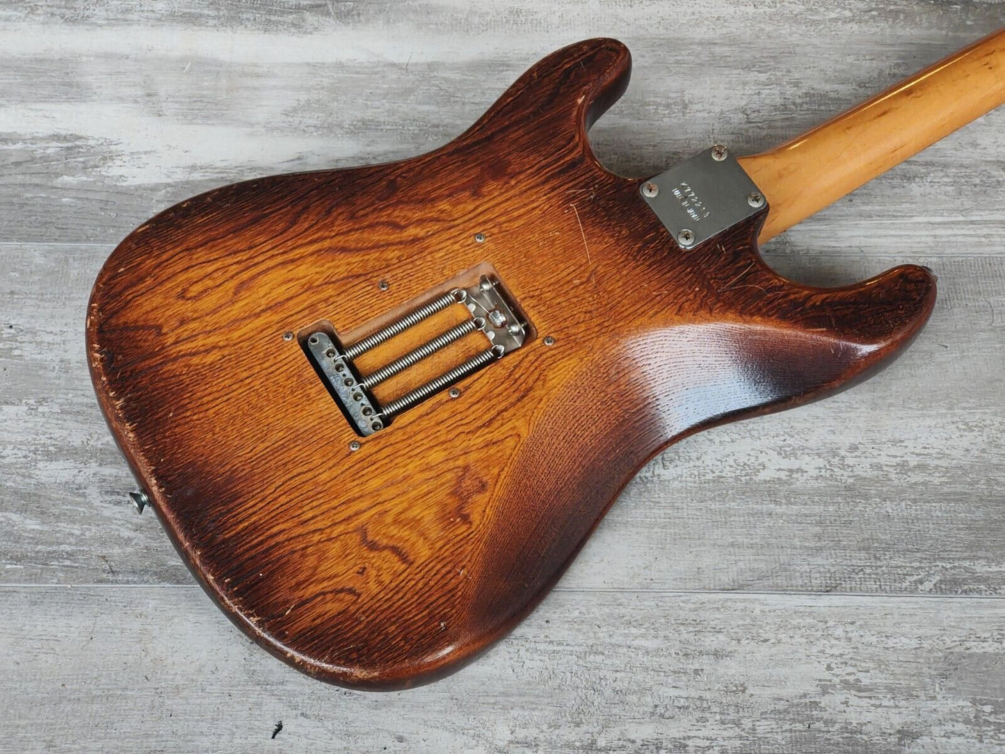 1977 Greco Japan (Fujigen) SE-500 Super Sound Stratocaster (Antique Sunburst)