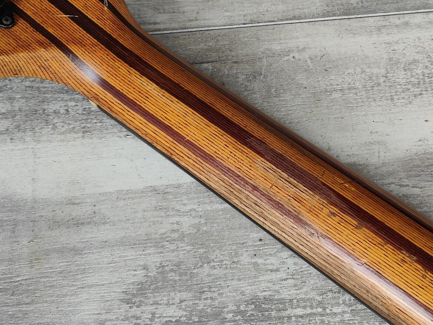 1989 BC Rich Japan NJ Series MB-857 Mockingbird Bass (Black)