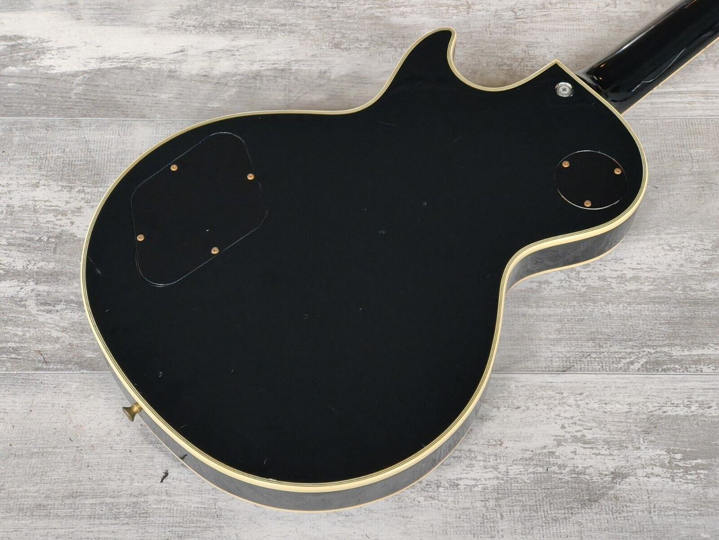 1989 Greco Japan EGC-650 Les Paul Custom w/"Soft V" Neck Profile (Ebony)