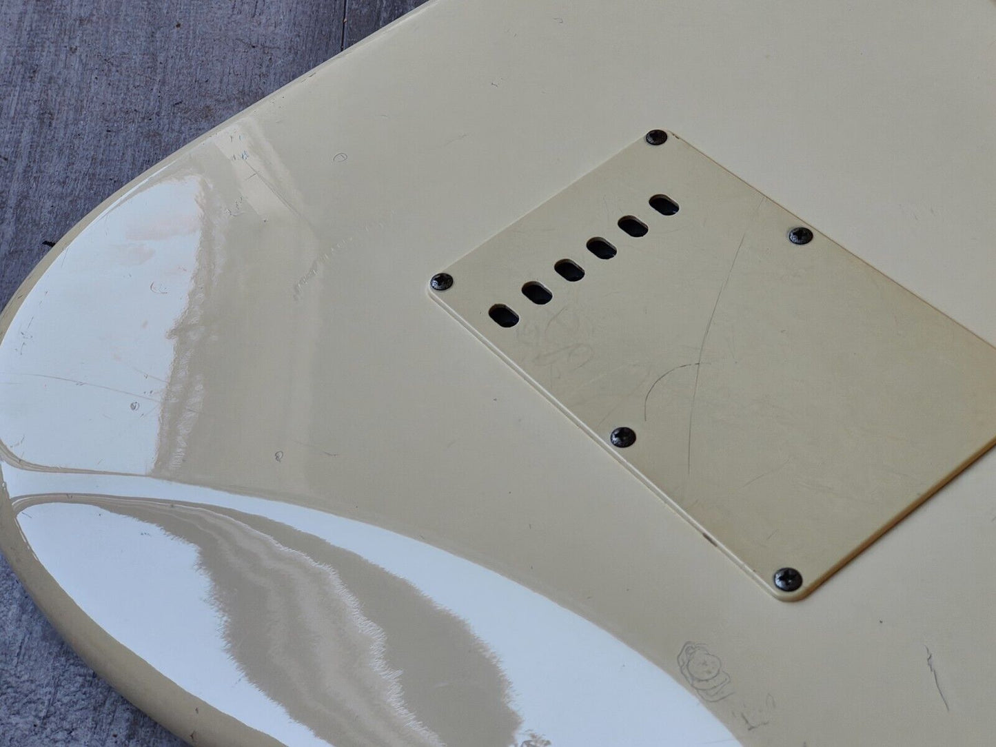 1989 Fender Japan ST72-65 '72 Reissue Blackmore Scalloped Stratocaster (White)