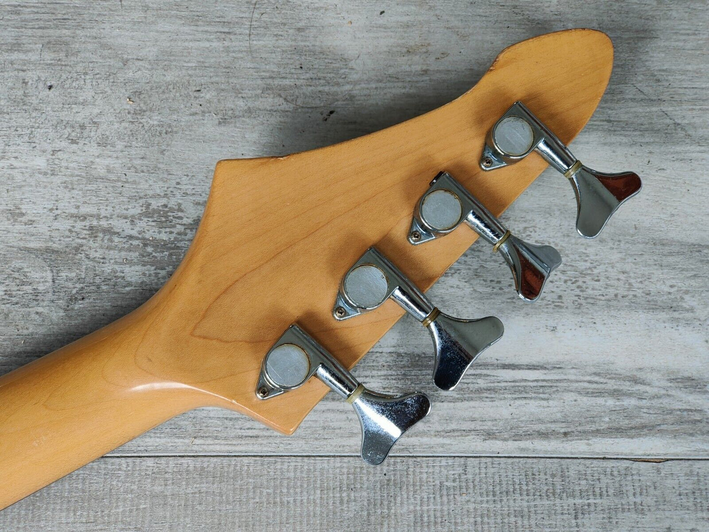 1980's Aria Pro II RSB-Straycat Bass w/Kahler Tremolo System (White)