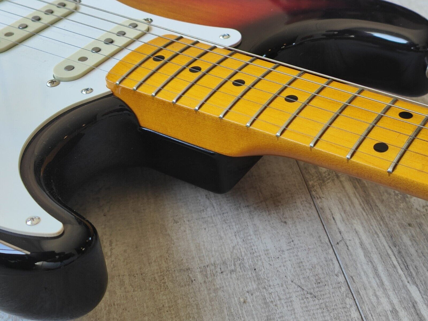 2006 Fender Japan ST57-58US '57 Reissue Stratocaster w/USA Pickups (Sunburst)
