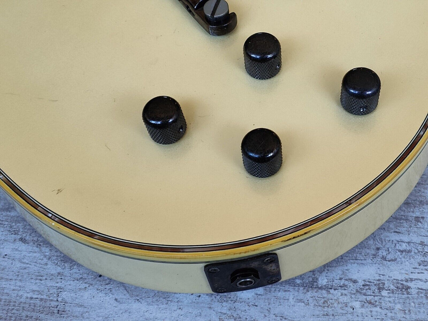 1997 Greco Japan LG-70 Eclipse Style Les Paul (Pearl White)