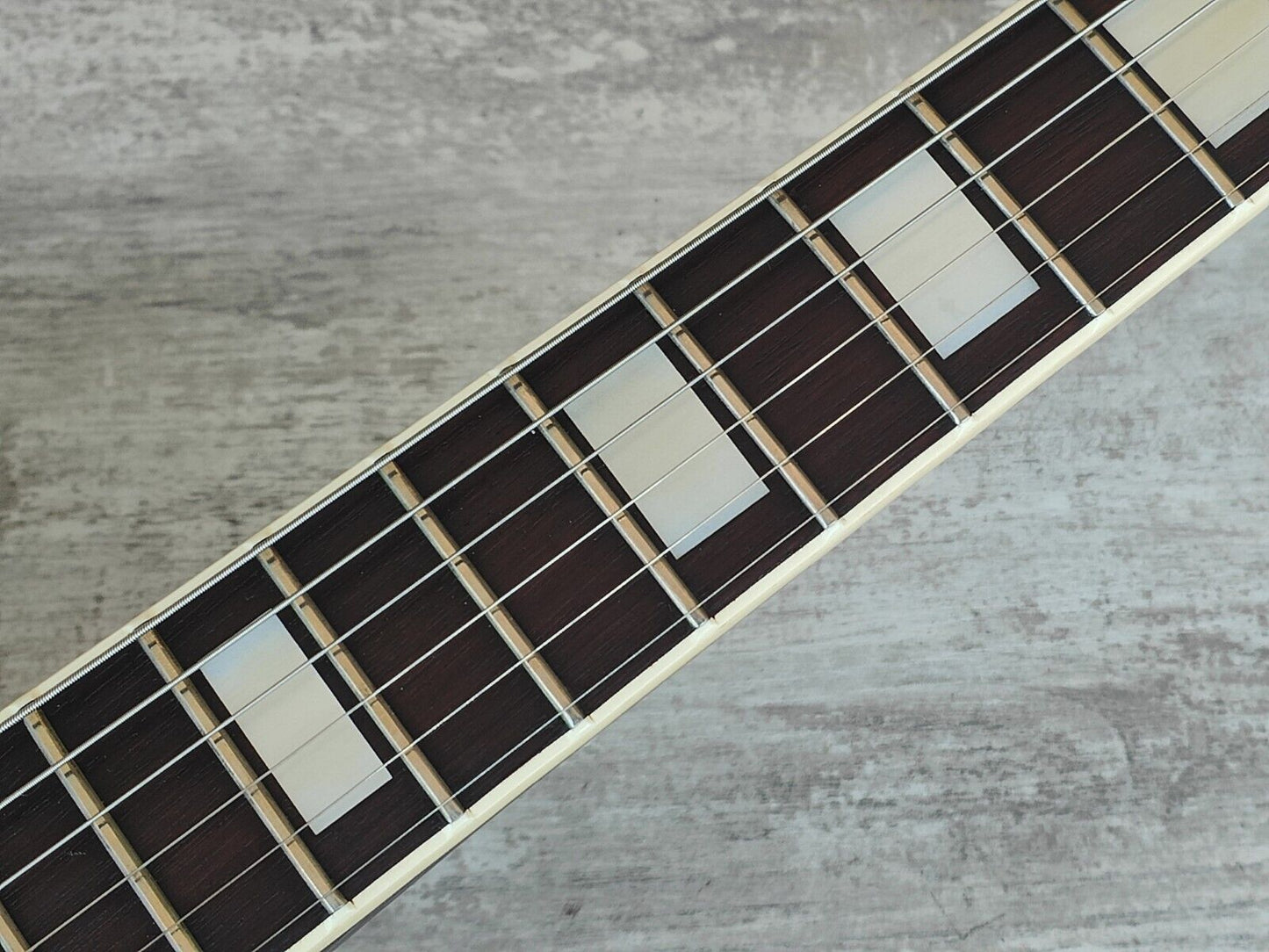 1976 Aria Pro II Japan LC-500 Les Paul Custom (Black/Ebony)