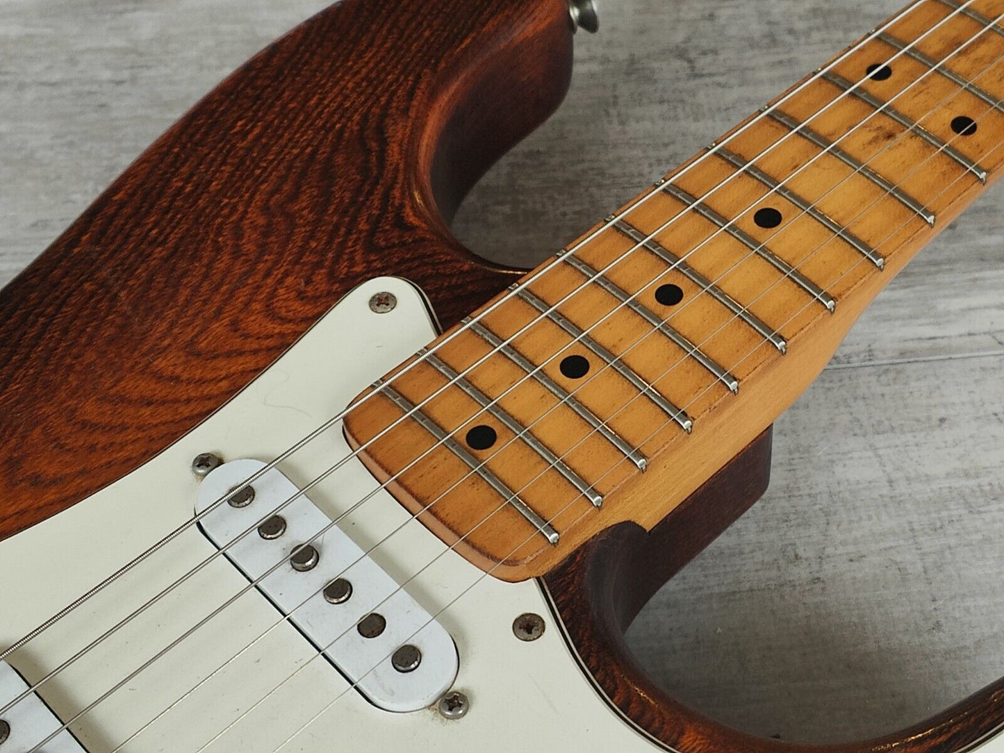 1977 Greco Japan (Fujigen) SE-500 Super Sound Stratocaster (Antique Sunburst)