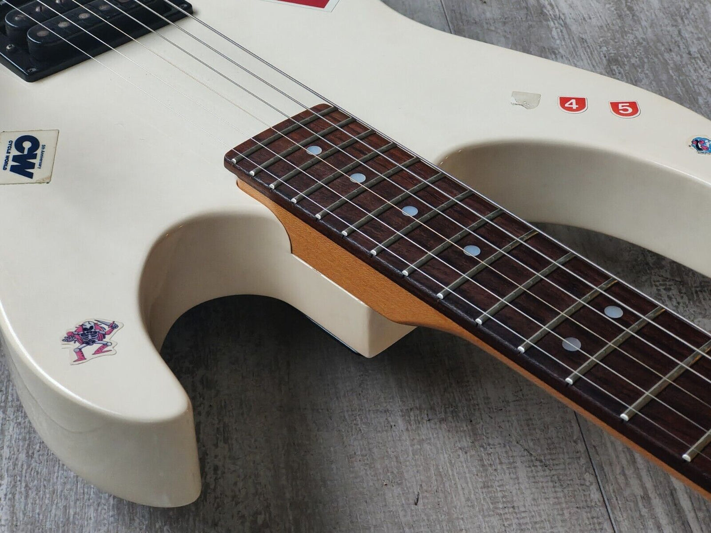 1986 ZEP Custom II (by ESP Japan) JZ Series Superstrat w/Reverse Headstock