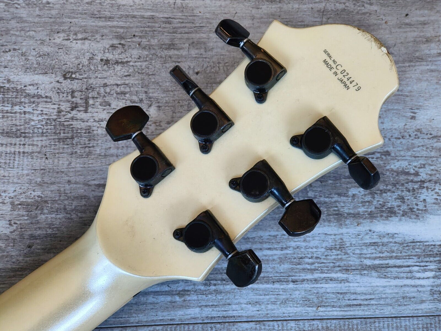 1997 Greco Japan LG-70 Eclipse Style Les Paul (Pearl White)