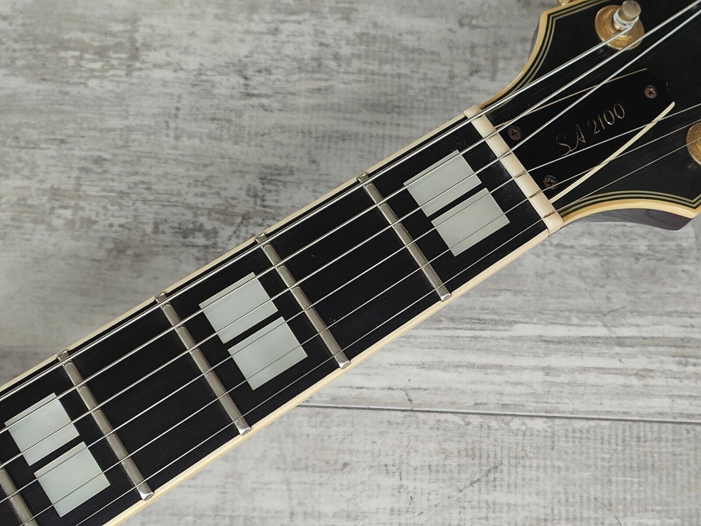 1988 Yamaha SA-2100 ES-335 Semi Hollowbody Electric Guitar (Sunburst)