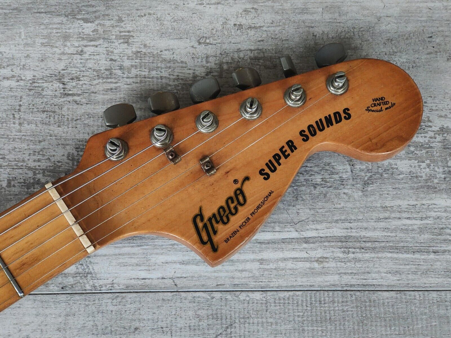 1977 Greco Japan (Fujigen) SE-500 Super Sound Stratocaster (Antique Sunburst)