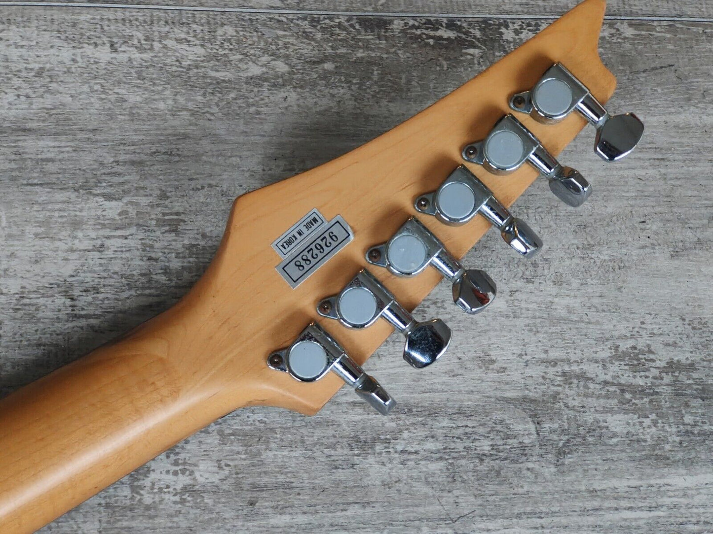 1990's Ibanez HSH RG Superstrat (Metallic Gold Flake w/Matching Headstock)