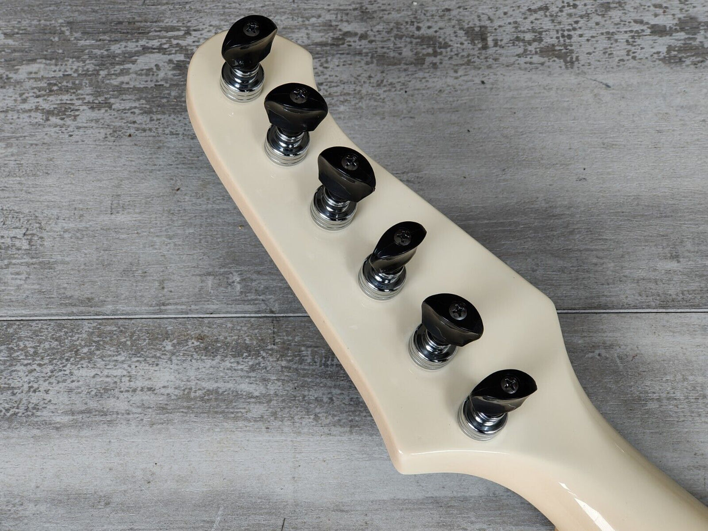 1989 Burny (by Fernandes Japan) RFB-80 Reverse Firebird (Vintage White)