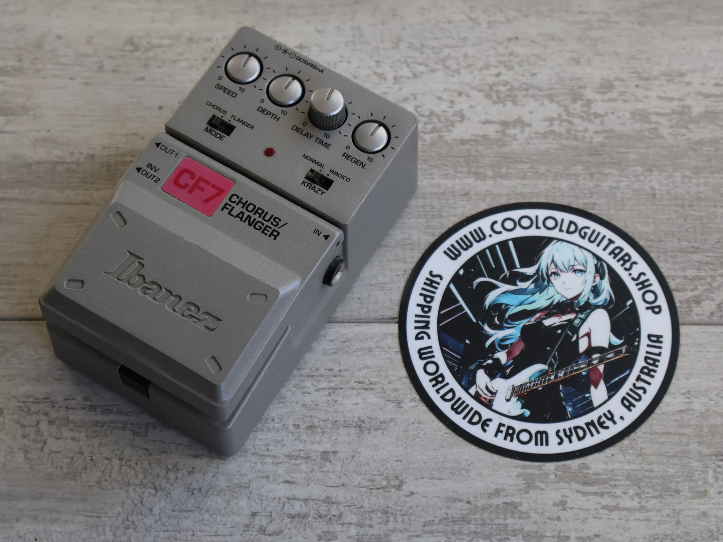 Ibanez CF7 Chorus/Flanger Pedal