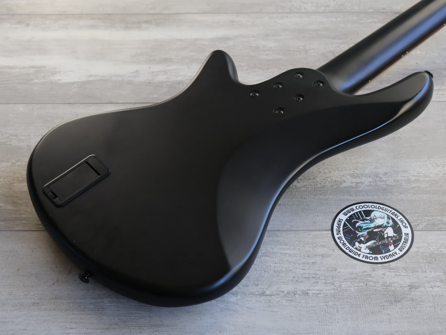 Schecter Stiletto Stealth-5 5-String Bass (Satin Black)