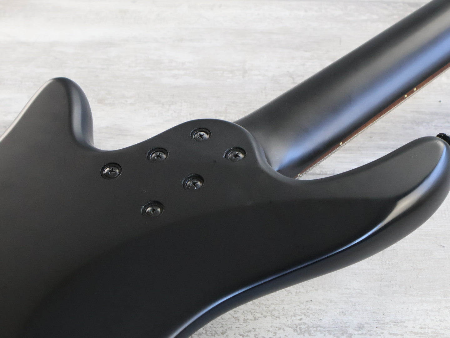 Schecter Stiletto Stealth-5 5-String Bass (Satin Black)