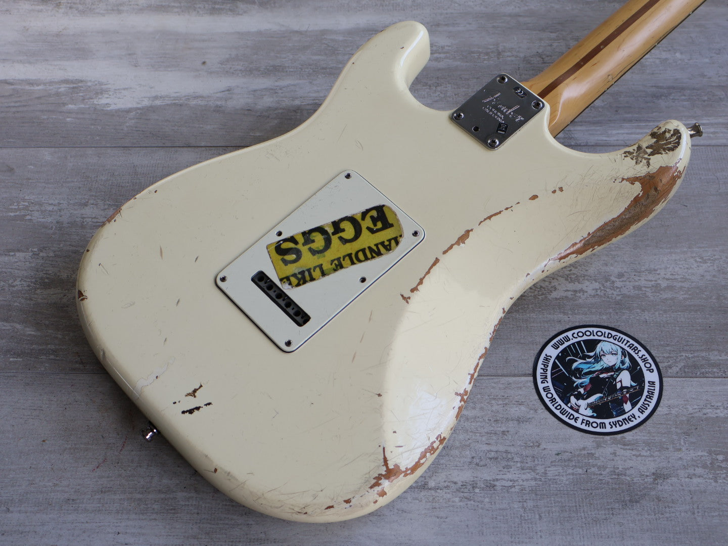 2003 Fender USA American Standard Stratocaster (Vintage White)