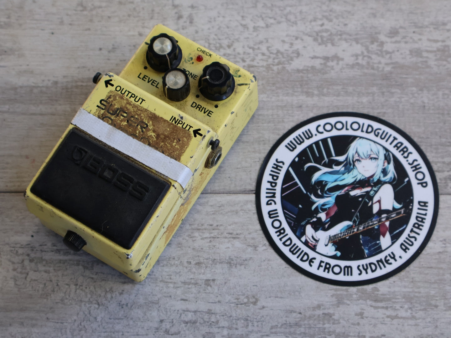 1990's Boss SD-1 Super Overdrive Pedal