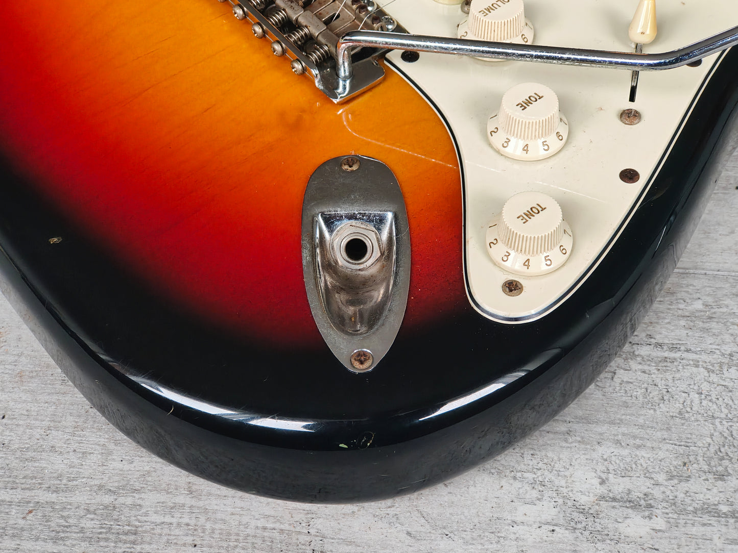 1980's Navigator (by ESP Japan) Custom Order Stratocaster w/Van Zandt Pickups (Three-Tone Sunburst)