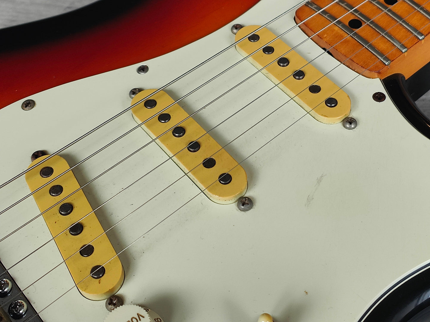 1980's Navigator (by ESP Japan) Custom Order Stratocaster w/Van Zandt Pickups (Three-Tone Sunburst)