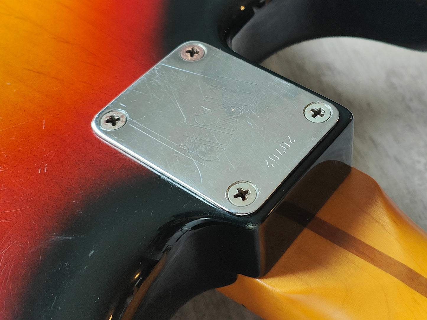 1980's Navigator (by ESP Japan) Custom Order Stratocaster w/Van Zandt Pickups (Three-Tone Sunburst)