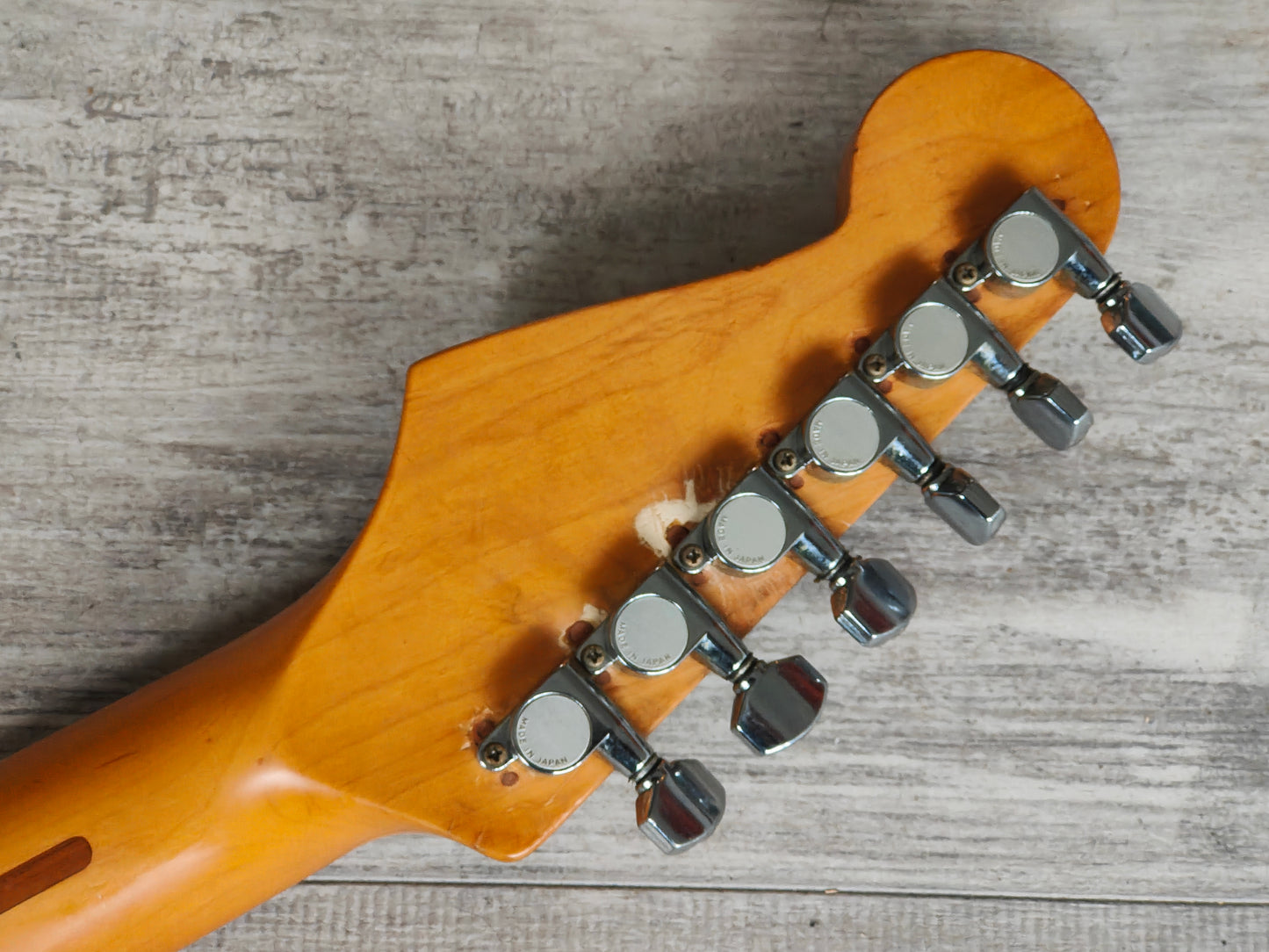1980's Navigator (by ESP Japan) Custom Order Stratocaster w/Van Zandt Pickups (Three-Tone Sunburst)