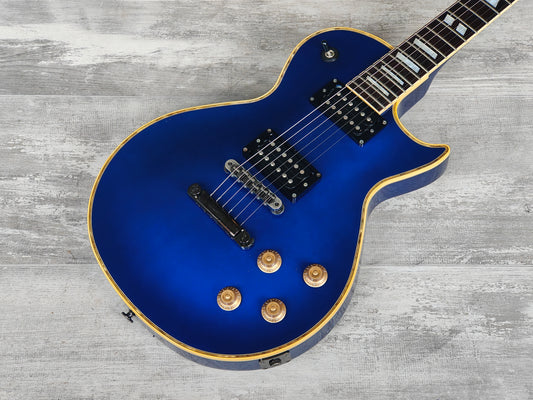 1997 Greco Japan LG-70 Eclipse Style Les Paul (Blue)