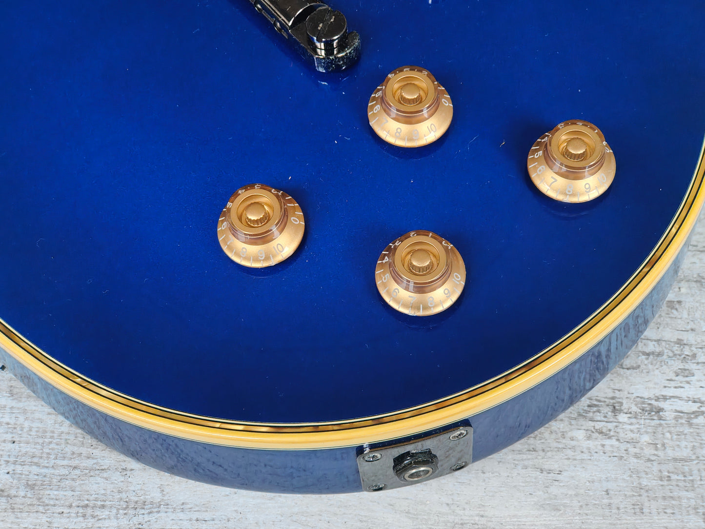 1997 Greco Japan LG-70 Eclipse Style Les Paul (Blue)