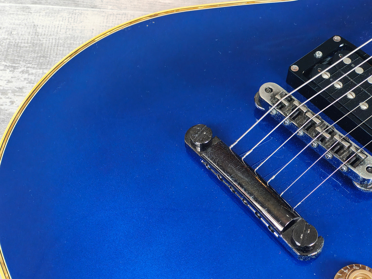 1997 Greco Japan LG-70 Eclipse Style Les Paul (Blue)
